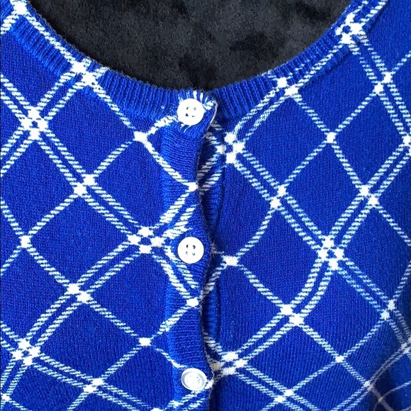 NEW colbalt blue cardigan sweater - Picture 4 of 5